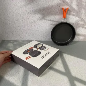 Camping Cookware Kit,Non-Stick Lightweight Pots Set Portable Outdoor Cookware, for Camping Backpacking Hiking Outdoor Cooking and Picnic