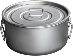 Camping Cookware Mess Kit Accessories Pots Pans Hiking Picnic Cooking Equipment