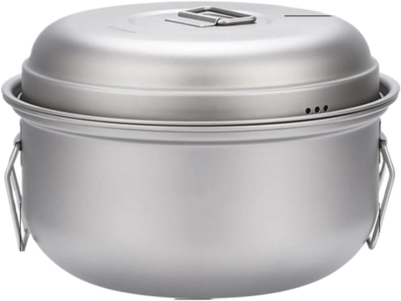 Camping Cookware, Outdoor Camping Pot Set Soup Pot Steamer Cooker Household Set Portable Pot Picnic Steamer Portable Stove
