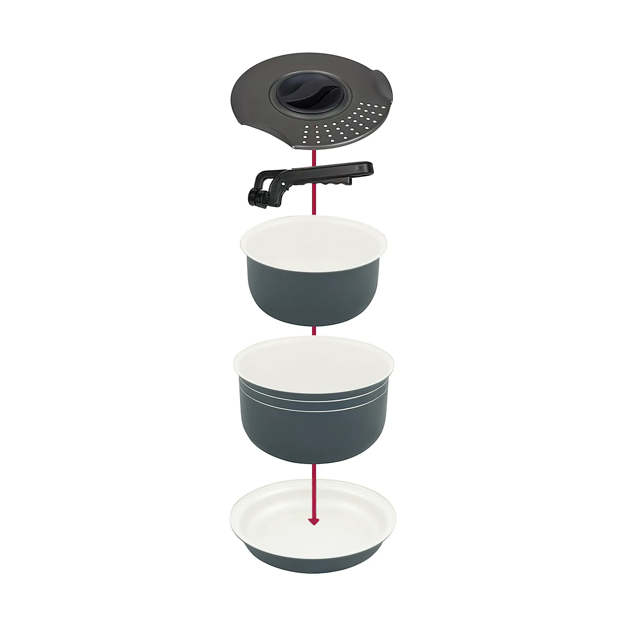 Camping Cookware Set - 5 Piece Set