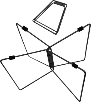Camping Cooler Stand - Portable Folding Bucket Stand, Storage Box Base | Multifunctional Lightweight Water Container Holder with Non-Slip Mat Carry Bag, Stable Support for Camping Hiking Fishing