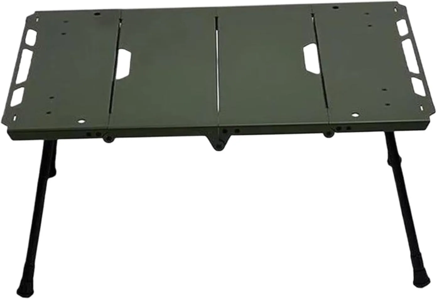 Camping Folding Table Picnic Table Furniture Compact Multipurpose Outdoor Desk with Adjustable Legs for Yard BBQ Beach Travel