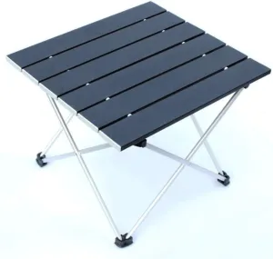 Camping Folding Table, Portable Lightweight Foldable Compact Small Roll up Table, for Outdoor, Camping, Picnic, Beach, Hiking, Easy to Install & Clean