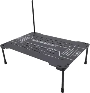 Camping IGT Table,Outdoor Modular Foldable BBQ Table with Removable Legs Light Holder Storage Space for Outdoor Dining Cooking