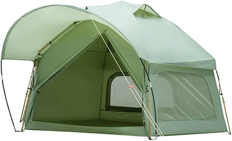 Camping Instant Tent - 5-8 Person Automatic Tent Waterproof Windproof Family Cabin Tent with Rainfly Easy Set Up for Camping Hiking Mountaineering
