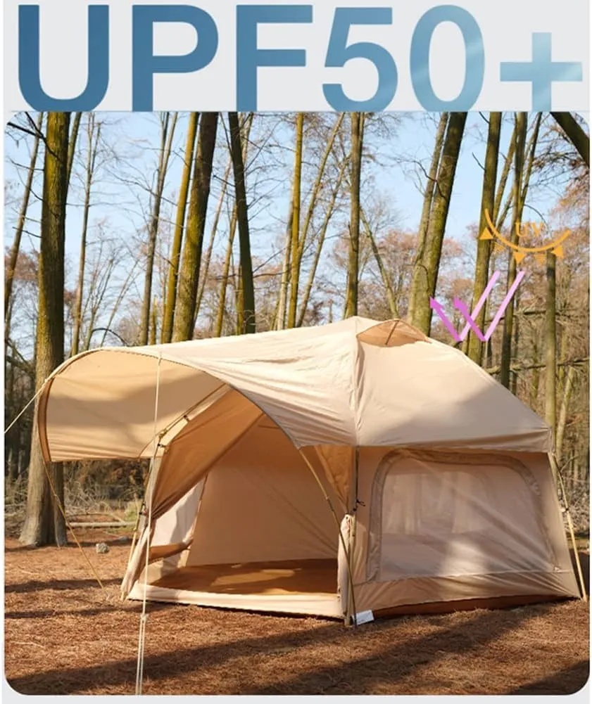 Camping Instant Tent - Automatic Tent for 5-8 People,Waterproof,Windproof,Easy to Set Up for Camping,Hiking,Mountaineering