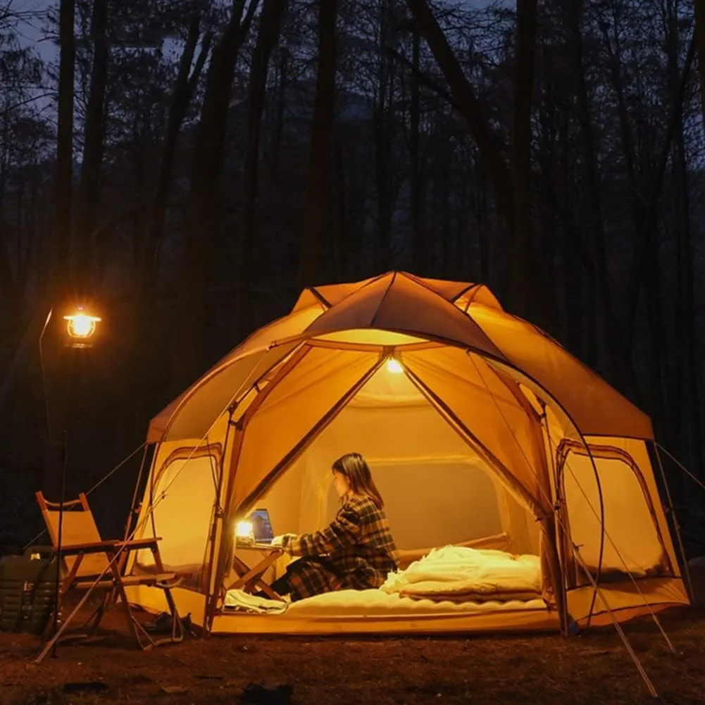 Camping Instant Tent - Automatic Tent for 5-8 People,Waterproof,Windproof,Easy to Set Up for Camping,Hiking,Mountaineering