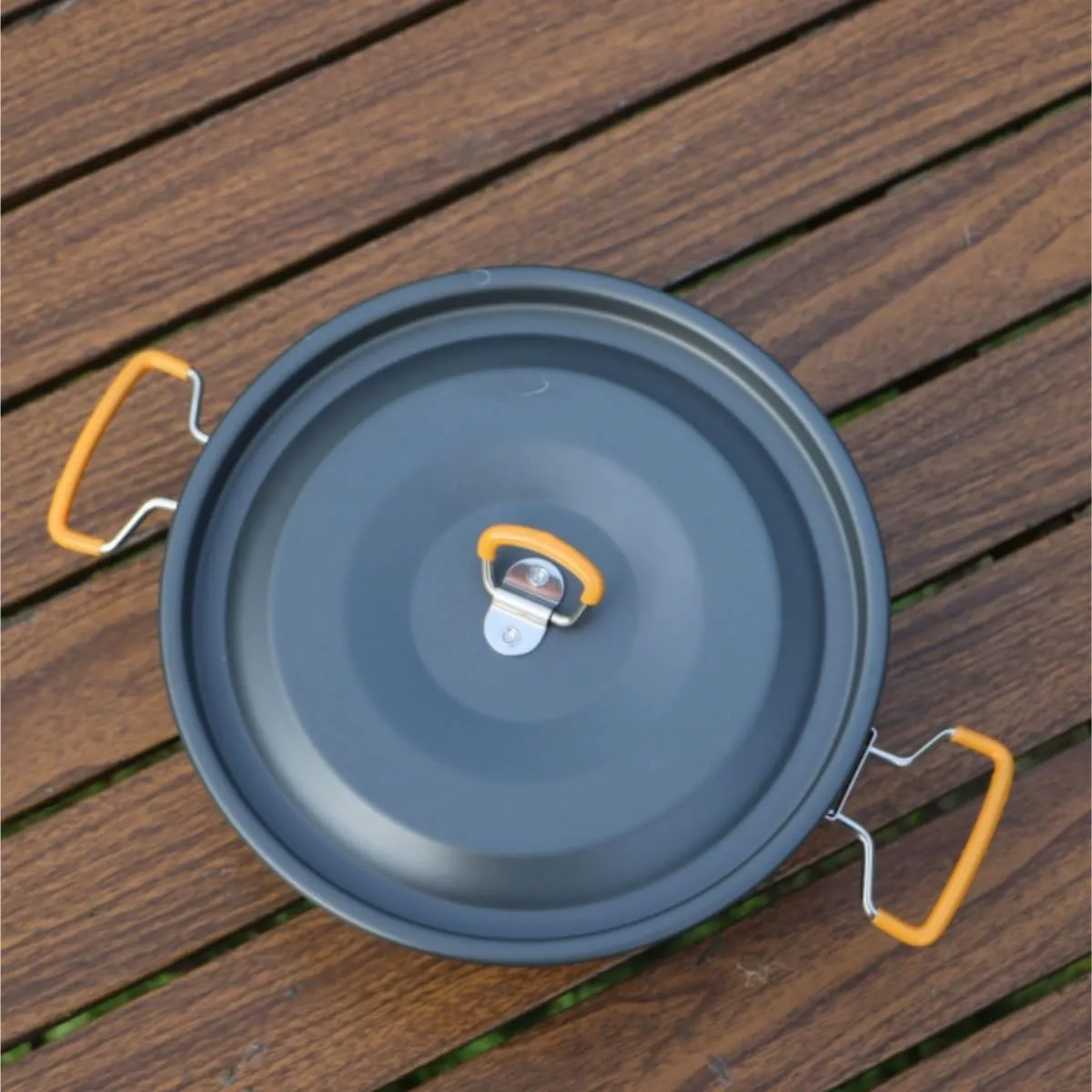 Camping Kitchen Utensil Outdoor Camping Portable Camping Cooker Tableware Picnic Pot Picnic Cooking Pot for Outdoor Cooking