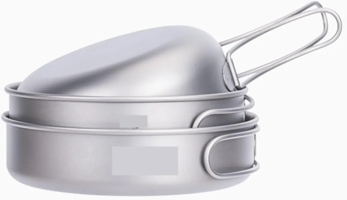 Camping Kitchen Utensil Outdoor Cookware Set Camping Folding Frying Pan Frying Pan Camping Cookware Pot for Outdoor Cooking