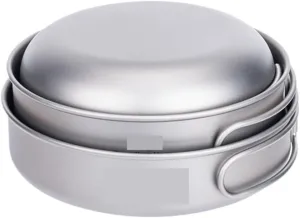 Camping Kitchen Utensil Outdoor Cookware Set Camping Folding Frying Pan Frying Pan Camping Cookware Pot for Outdoor Cooking