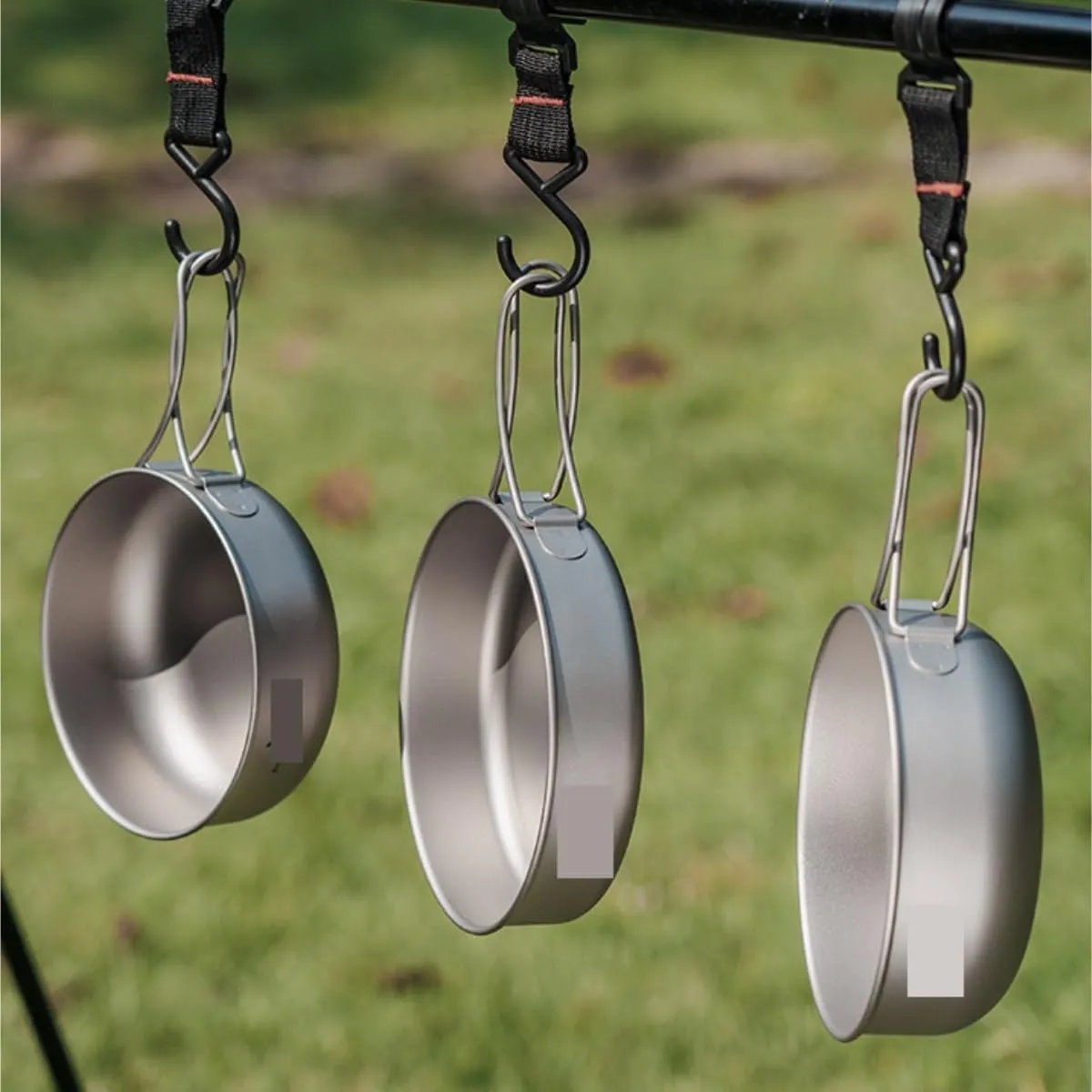 Camping Kitchen Utensil Outdoor Cookware Set Camping Folding Frying Pan Frying Pan Camping Cookware Pot for Outdoor Cooking