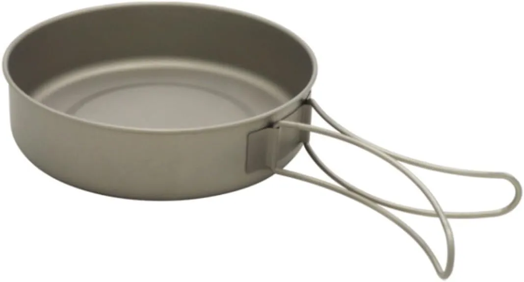 Camping Kitchen Utensil Outdoor Picnic Camping Cookware Tableware Pot Set Foldable Handle Portable Pan Frying Pan for Outdoor Cooking