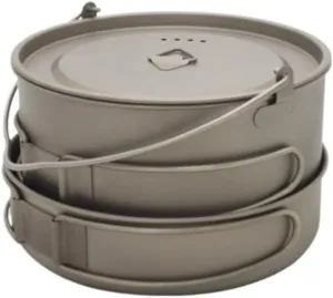 Camping Kitchen Utensil Outdoor Picnic Camping Cookware Tableware Pot Set Foldable Handle Portable Pan Frying Pan for Outdoor Cooking