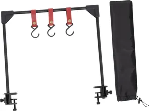 Camping Light Bracket Outdoor Hanger Stand Desktop Storage Rack Aluminum Alloy for Hiking Family Gatherings