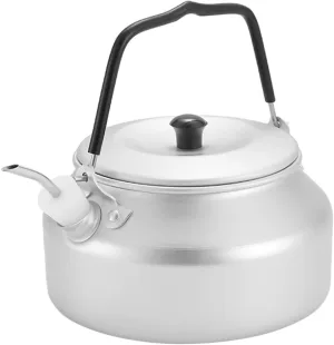 Camping Outdoor Kettle Portable 0.9l Stainless Steel Stovetop Kettle Easy Hiking