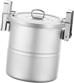 Camping Rice Cooker Steaming Pot Small Multifunctional Portable Cookware Steamer for Travel Hiking Picnic BBQ Survival