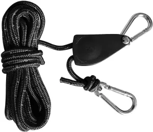 Camping Rope Fix Tent Portable Adjustable High Strength Fast Release Pulley