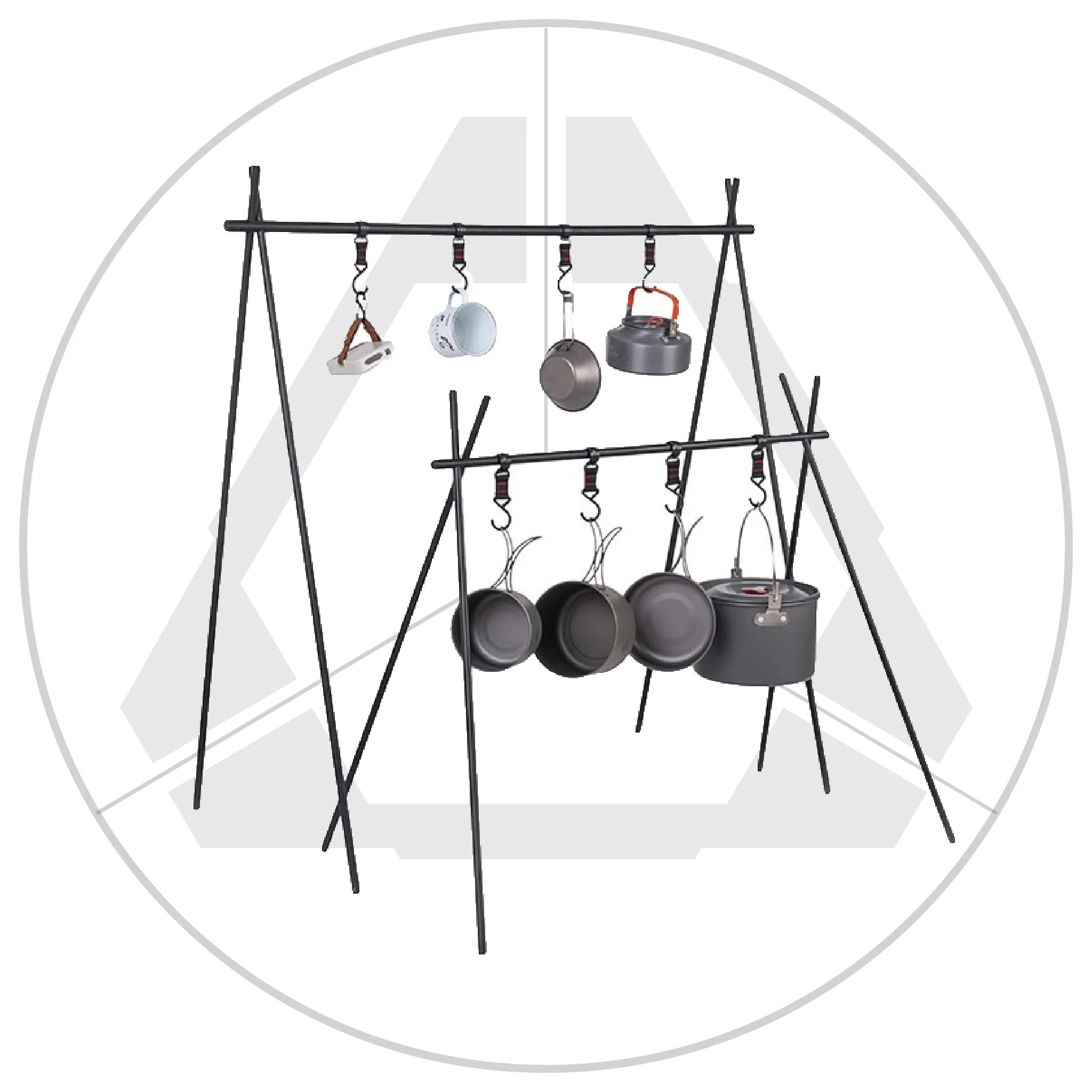 Camping Shelf Hanging Rack