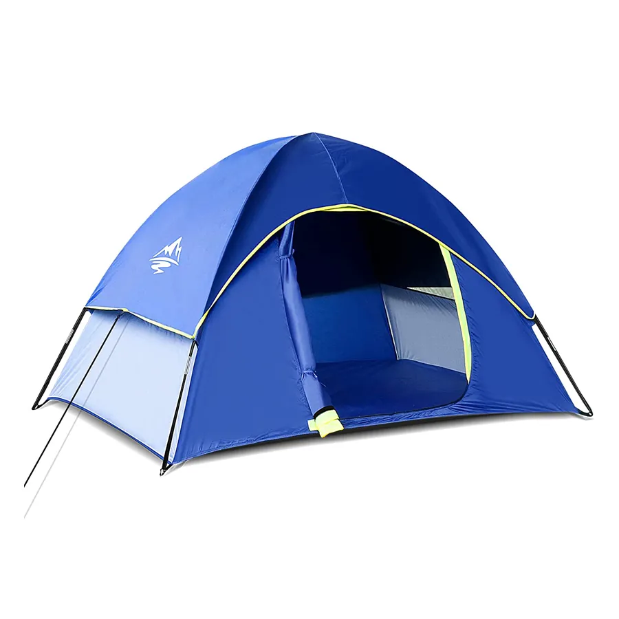 Camping Tent 1/2/3 Person Waterproof Windproof Tent with Removable Rainfly and Carry Bag, Easy Set Up