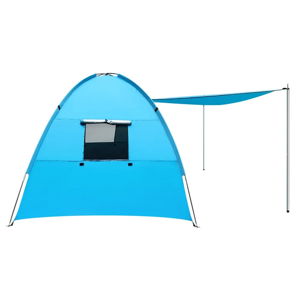 Camping Tent Beach Tents Hiking Sun Shade Shelter Fishing 2-4 Person