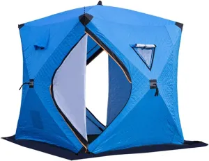 Camping Tent Double Layer Waterproof Sunscreen 2-4 Man Outdoor Light Family Tent,3 Sizes