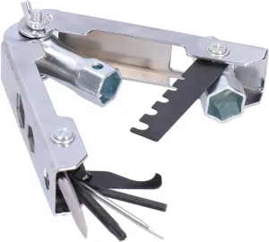Chainsaw Multi Tool, Cold Rolled Steel Chain Saw Multi Function Tool, Chainsaw Combination Tool Kit, Foldaway Pocket Multi Tool for Gardening