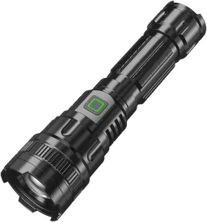 Charging Zoom Strong Light P50 Flashlight Outdoor Lighting Waterproof Aluminum Alloy Flashlight Portable Home Use