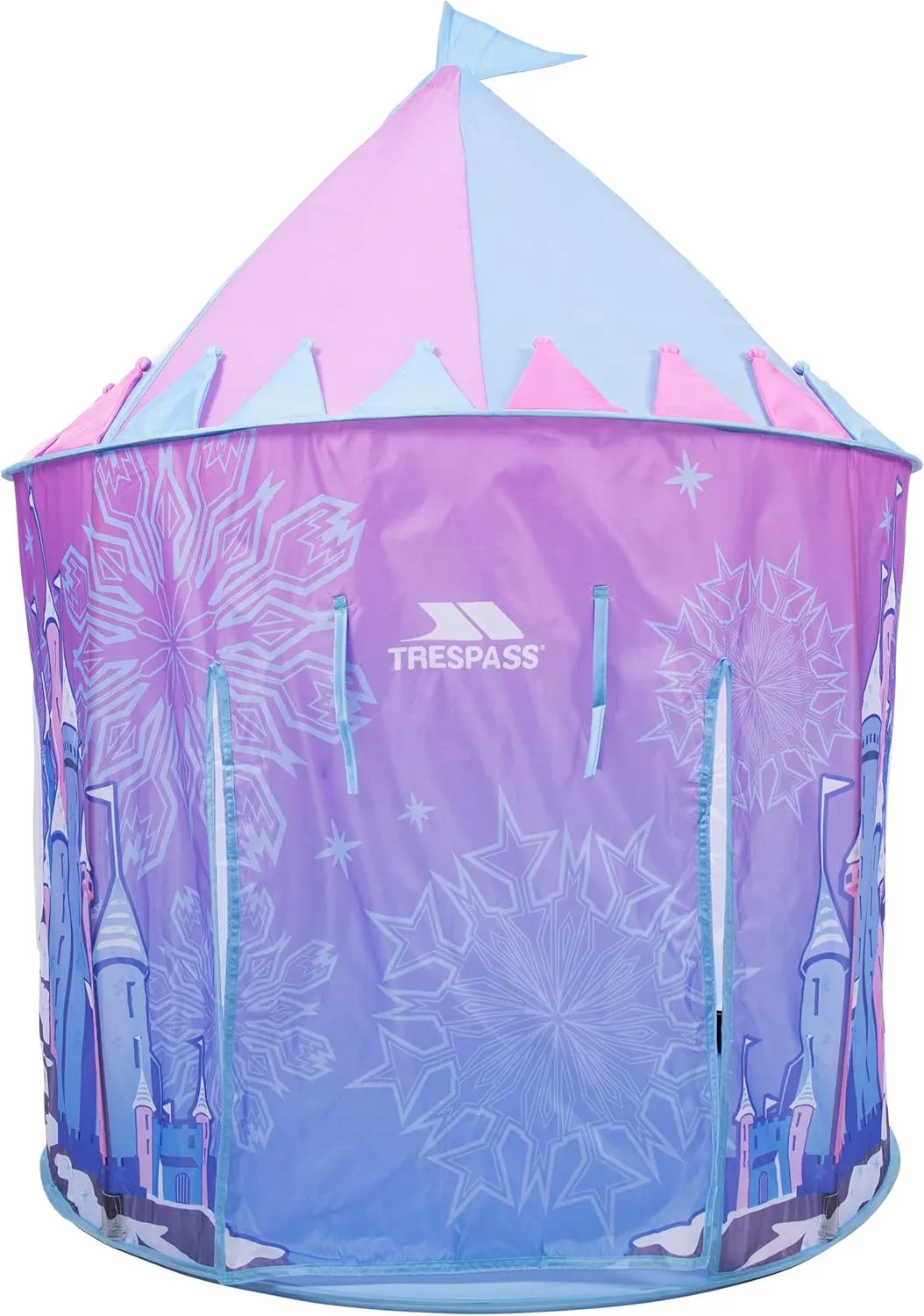 Chateau, Ice Castle, Playtent 130cm x 105cm with UV Protection & Carrier Bag, Multicolour