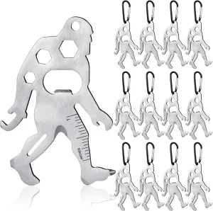 Cholemy 12 Pcs Fathers Day Dad Gifts from Daughter and Son 11 in 1 Small Edc Hand Tools Fun Multi-tools Men's Idea Fun Gifts for Mens Dad,Birthday,Fathers Day,Cool DIY Camping Accessories