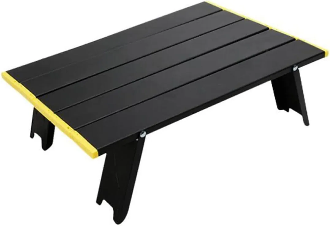 Ciieeo Folding Camping Table Aluminum Frame Compact Picnic Desk Perfect for BBQ Outdoor Use