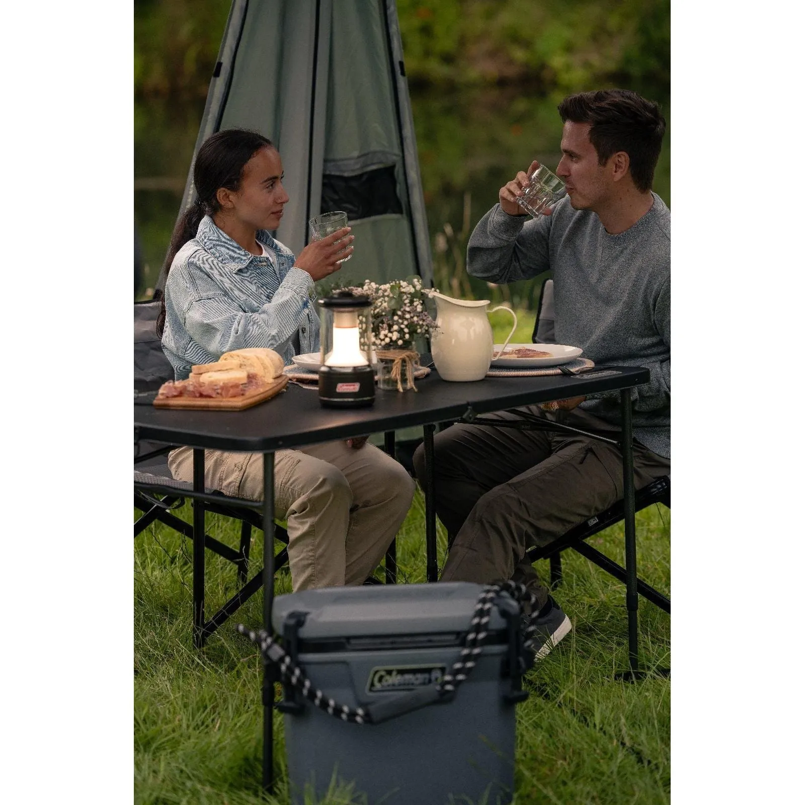 Coleman 4FT Fold In Half Table Camping Table