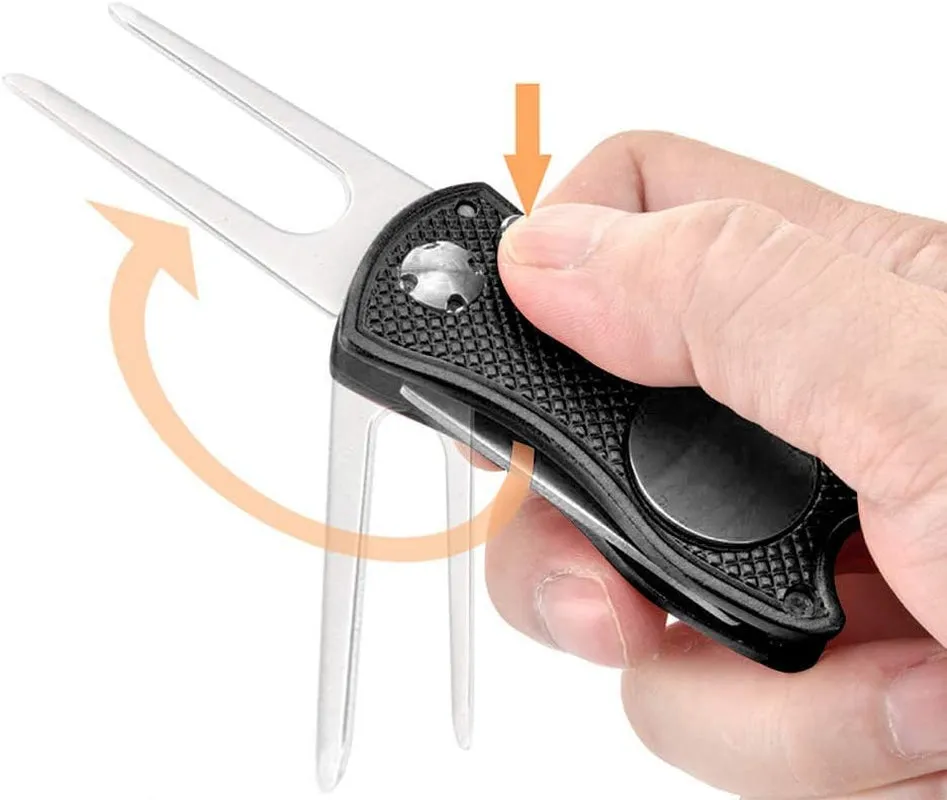 Comprehensive range Divot Tool, Ball Marker Golf Foldable USA Steel with Switchblade Stainless Golf Best-price offer