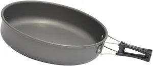 Cooking Pot for Outdoor Activities Portable Frying Pan Non-Stick Surface 2-3 People Cooking Utensil Aluminum Cooker for Camping