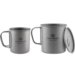 Cook'n'Escape 300ml 450ml Titanium Cup
