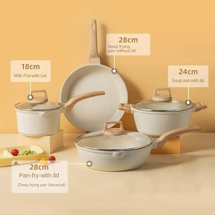 Cookware Medical Stone Non-Stick Connected Set Competitive