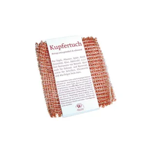 Copper Scouring Cloth - Set of 3 - Tough Yet Gentle Cleaning Power