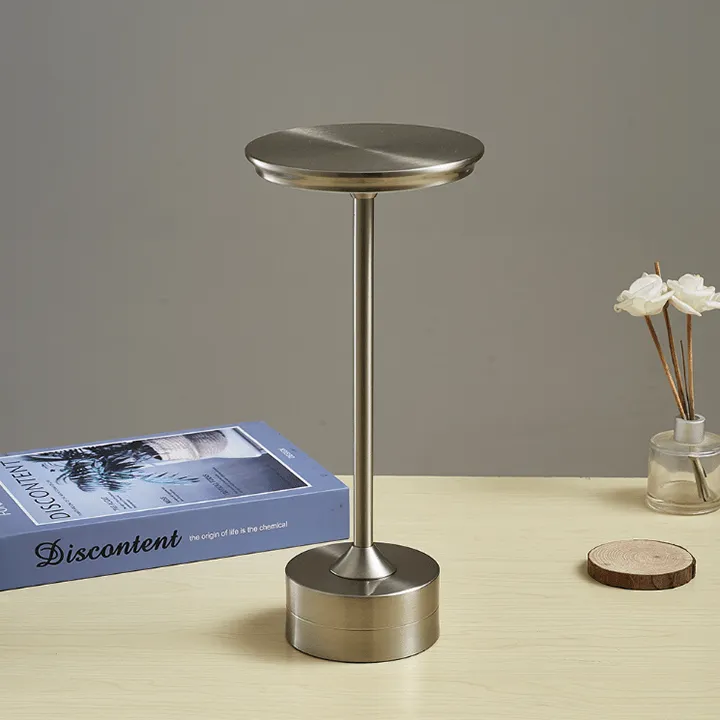 Cordless Metallic LED Table Lamp
