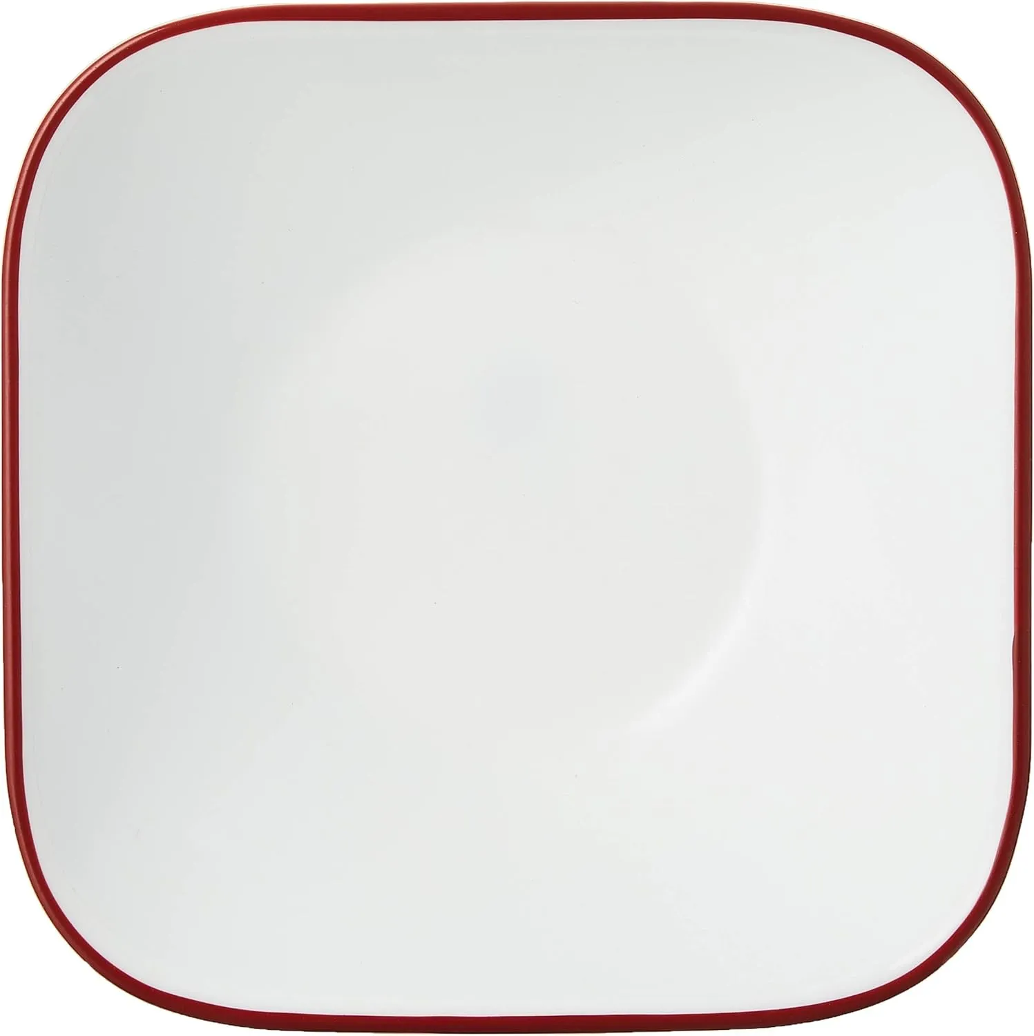 Corelle Vitrelle 6-Piece (22-Oz) Cereal Soup Bowls, Triple Layer Glass and Chip Resistant, Lightweight Square Dinnerware Bowl Set, Splendor