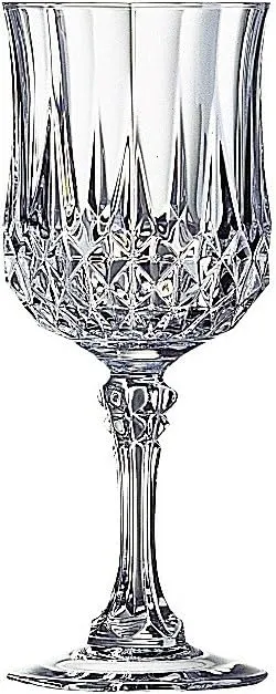 Cristal D'Arques Longchamp 8-1/4-Ounce Goblet, Set of 4