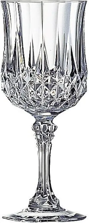 Cristal D'Arques Longchamp 8-1/4-Ounce Goblet, Set of 4
