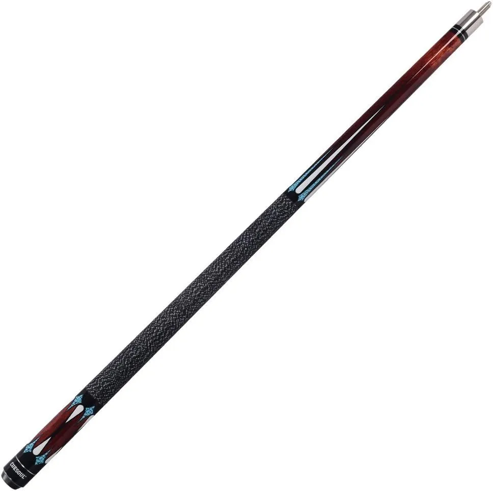 CUESOUL 58 Inch 19oz/20oz Maple Billiard Stick Pool Cue Set 11.5mm/13mm Tip[Weight Adjustable]