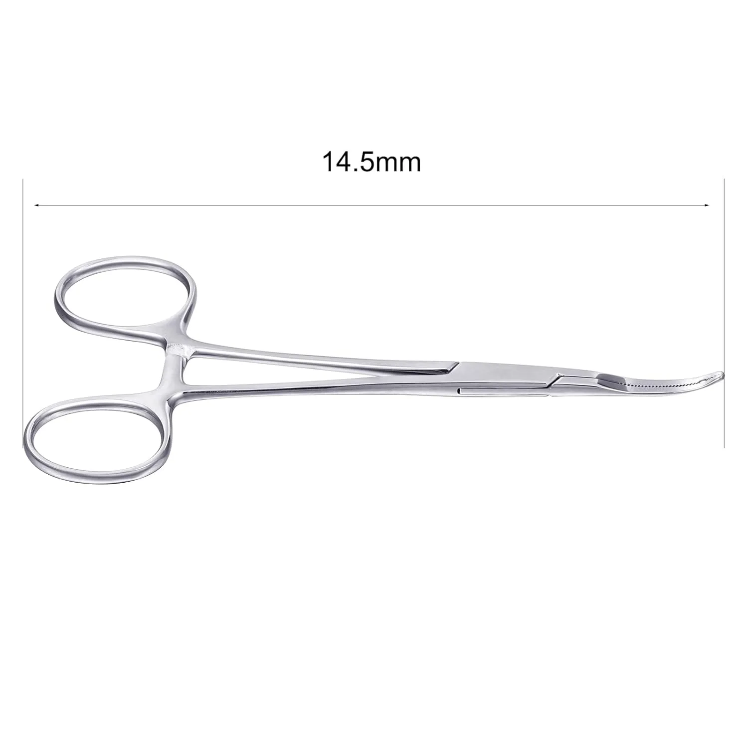 Dermal Anchor Forceps Tool,6" Professional Micro Dermal Surface Anchor Holder Pliers Staineless Steel Body Art Piercing Forceps Hemostat Clamp Tool