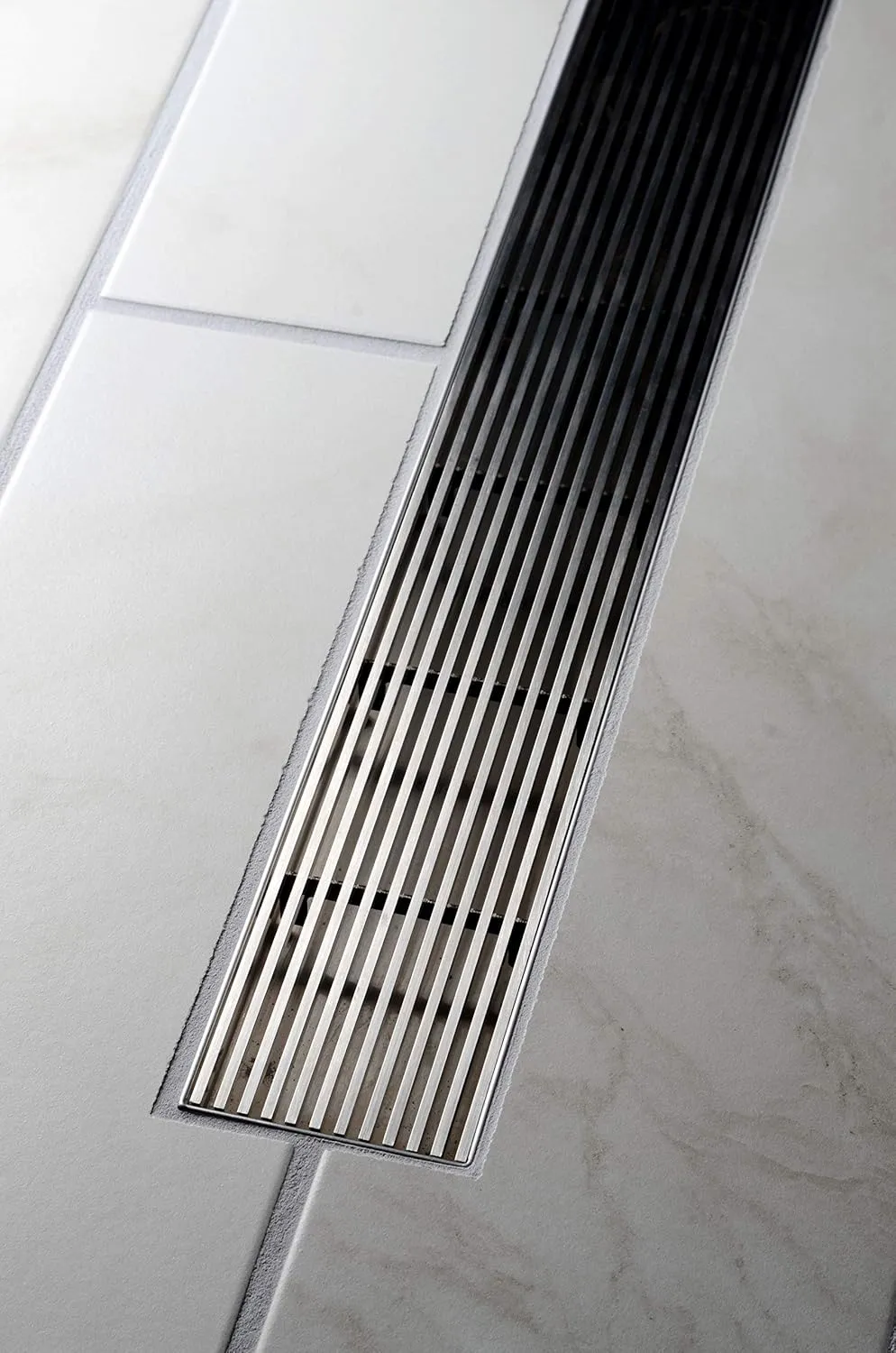 Designline 32 in. Stainless Steel Linear Shower Drain Wedge Wire Grate
