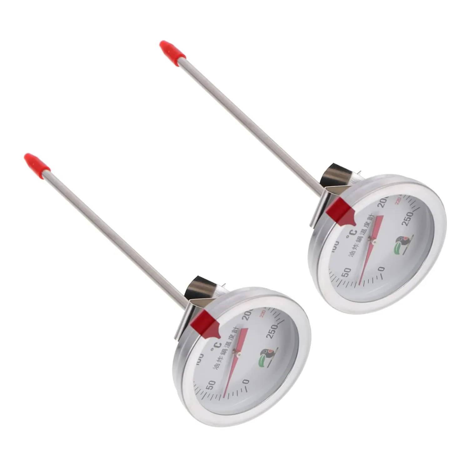 Digital Probe Thermometer Pack Stainless Steel Food Thermometer for Cooking Kitchen Indoor Outdoor