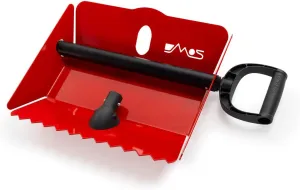 DMOS Stealth XL Shovel Red/Black - Strong, Stowable, High-Performance Snow Shovel, Perfect for Car/Truck, Survival, Camping, Off-Road, Emergency, and Other Outdoor Activities