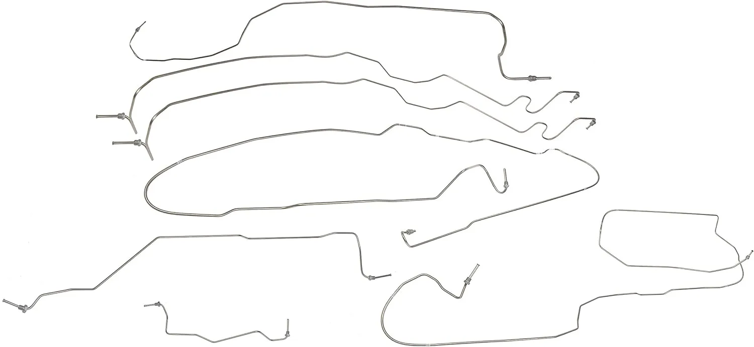 Dorman 919-107 Stainless Steel Brake Line Kit Compatible with Select Chevrolet/GMC Models (OE FIX)