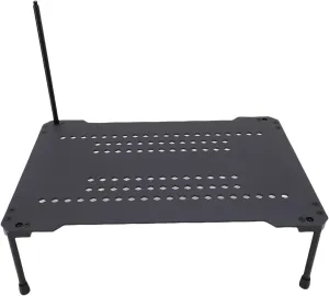Drfeify Camping Table, Foldable IGT Carbon Steel Picnic Table with 2.5mm Panel 30KG Load for Outdoor BBQ Fishing Hiking