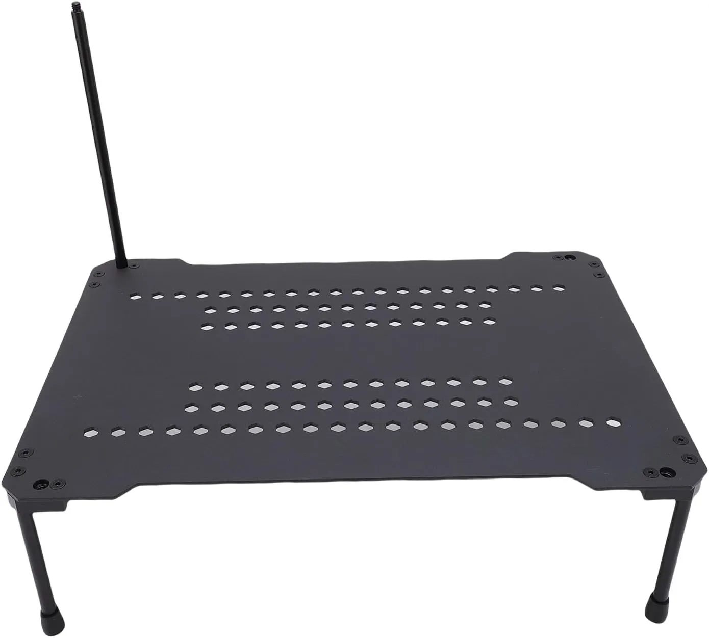 Drfeify Camping Table, Foldable IGT Carbon Steel Picnic Table with 2.5mm Panel 30KG Load for Outdoor BBQ Fishing Hiking