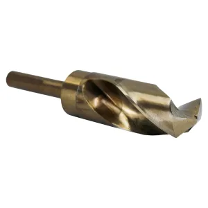 Drill America 15.00mm Cobalt Reduced Shank Drill Bit with 1/2" Shank, D/ACO Series