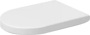 Duravit Starck 3 Toilet Seat and Cover, 0063320000,White Alpin,Small